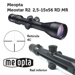 Visor Meopta Meostar R2  2,5-15x56  RD/MR - 4C