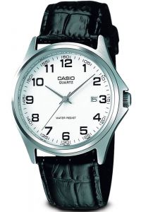 Reloj de pulsera CASIO Collection - MTP-1183E-7B correa color: Negro Dial Blanco Hombre
