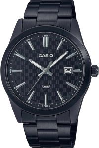Reloj de pulsera CASIO Collection - MTP-VD03B-1A correa color: Negro Dial Negro Hombre