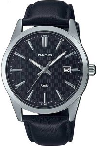 Reloj de pulsera CASIO Collection - MTP-VD03L-1A correa color: Negro Dial Negro Hombre