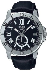 Reloj de pulsera CASIO Collection - MTP-VD200L-1B correa color: Negro Dial Negro Hombre