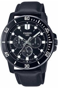 Reloj de pulsera CASIO Collection - MTP-VD300BL-1E correa color: Negro Dial Negro Hombre
