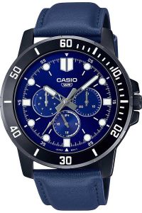 Reloj de pulsera CASIO Collection - MTP-VD300BL-2E correa color: Azul Dial Azul Hombre