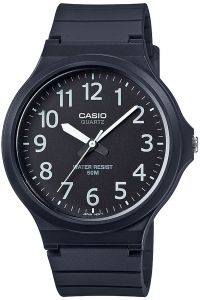 Reloj de pulsera CASIO Collection - MW-240-1B correa color: Negro Dial Negro Hombre