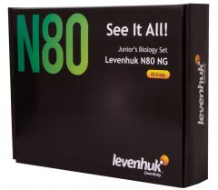 Juego de preparaciones Levenhuk N80 NG «Lo verás todo»