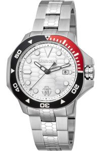 Reloj de pulsera Roberto Cavalli - RC5G044M0015 correa color: Gris plata Dial Gris plata Hombre