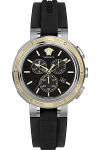 Reloj de pulsera Versace - VE2H00221 correa color: Negro Dial Negro Hombre
