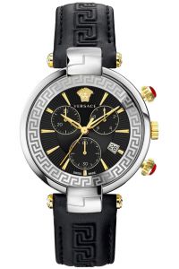 Reloj de pulsera Versace - VE2M00121 correa color: Negro Dial Negro Mujer