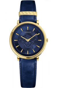 Reloj de pulsera Versace - VE8103721 correa color: Azul noche Dial Azul noche Mujer