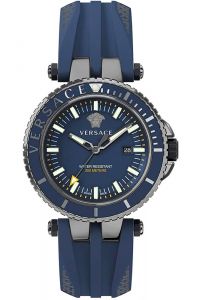 Reloj de pulsera Versace - VEAK00218 correa color: Azul Dial Azul Hombre
