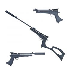 Kit Pistola Y Carabina Artemis/Zasdar CP2 Co2  Multi-tiro Calibre 4,5 Mm Balines