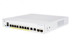 Cisco CBS350-8P-E-2G-EU switch Gestionado L2/L3 Gigabit Ethernet (10/100/1000) Plata