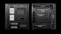 Savio PC Case Prime X1 ARGB Glass Black Midi Tower Negro