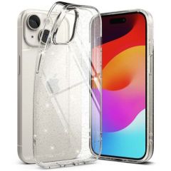 Ringke iphone 15 plus case slim glitter clear