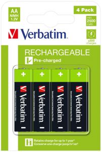 Verbatim 49517 pila doméstica Batería recargable AA Níquel-metal hidruro (NiMH)