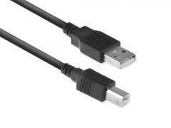 ACT AC3032 cable USB 1,8 m USB 2.0 USB A USB B Negro
