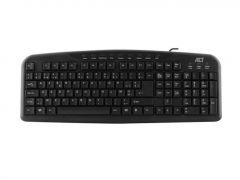 ACT AC5405 teclado USB AZERTY Belga Negro