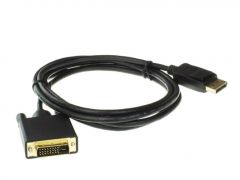 ACT AC7505 adaptador de cable de vídeo 1,8 m DisplayPort DVI Negro