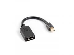 Lanberg AD-0003-BK cable DisplayPort 0,12 m Mini DisplayPort Negro