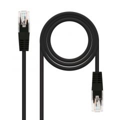 Nanocable 10.20.0402-BK cable de red Negro 2 m Cat6e U/UTP (UTP)