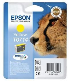 Epson Cheetah Cartucho T0714 amarillo