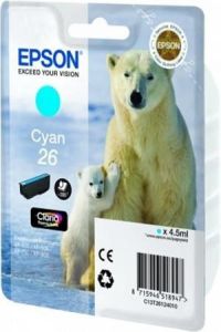 Epson Polar bear Cartucho 26 cian