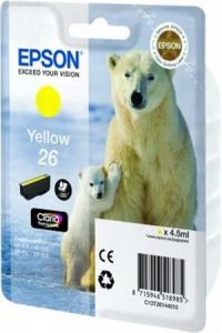 Epson Polar bear Cartucho 26 amarillo