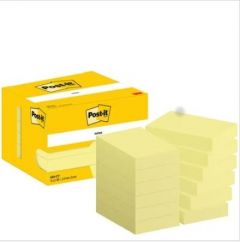 Post-it blocs notas 656 canary yellow 51x76 12 -pack 12-