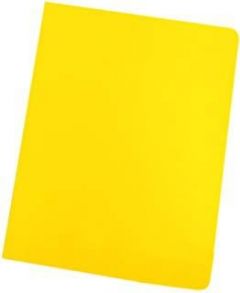 Gio subcarpeta simple cartulina amarillo intenso a4  250gr -50u-