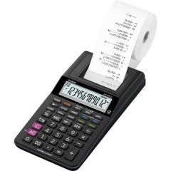 Casio calculadora de oficina con impresora negro hr-8rce