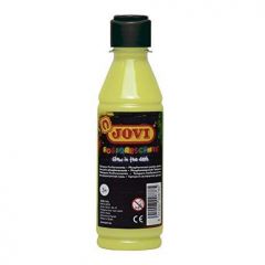 Jovi témpera fosforescente amarillo botella de 250 ml