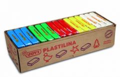 Jovi plastilina 15 pastillas de 350 gr 5 colores básicos en caja expositora