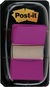 Post-it index 680 dispensador 1x50 violeta -12u-