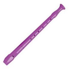 Hohner flauta plastico violeta