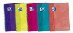 Oxford cuaderno europeanbook 5 microperforado 120 hojas 1 linea tapas extraduras classic a4+ colores surtido -5u-