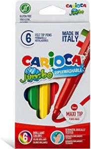 Carioca Jumbo rotulador Extra-grueso Multicolor 6 pieza(s)