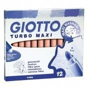 Giotto Turbo Maxi rotulador Fuerte Rosa 12 pieza(s)