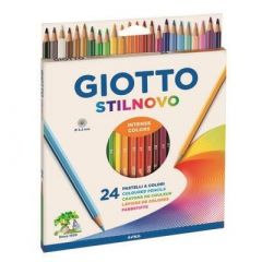 Giotto 8000825256608 lápiz de color Multicolor 24 pieza(s)