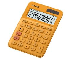 OUTLET Casio calculadora de oficina sobremesa naranja 12 dígitos ms-20uc
