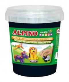 Alpino DP000150 compuesto para cerámica y modelaje Pasta para modelar 160 g Negro