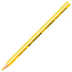 Stabilo lápiz de color trio grueso amarillo -estuche de 12u-