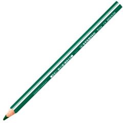 Stabilo lápiz de color trio grueso verde -estuche de 12u-