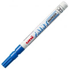 Uniball marcador paint px-21l azul -12u-