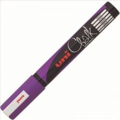 Uniball marcador de tiza liquida pwe-5m violeta -6u-