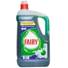 Fairy lavavajillas profesional concentrado líquido uso manual garrafa 5l
