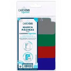 CARCHIVO INGENIOX divisor Cartón, Polipropileno (PP) Azul, Verde, Gris, Rojo 4 pieza(s)