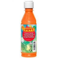 Jovi témpera líquida naranja -botella de 250 ml-