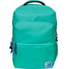 Oxford b-ready mochila escolar - tirantes acolchados y ajustables - tamaño 42x30x15cm - color turquesa