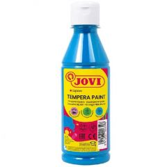 Jovi témpera líquida botella de 250ml azul cyan
