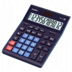 Casio calculadora de oficina sobremesa 12 dígitos azul marino
